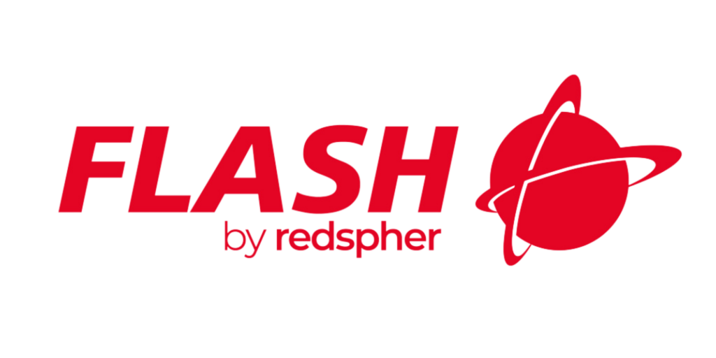 Flash By Redspher Red Logo